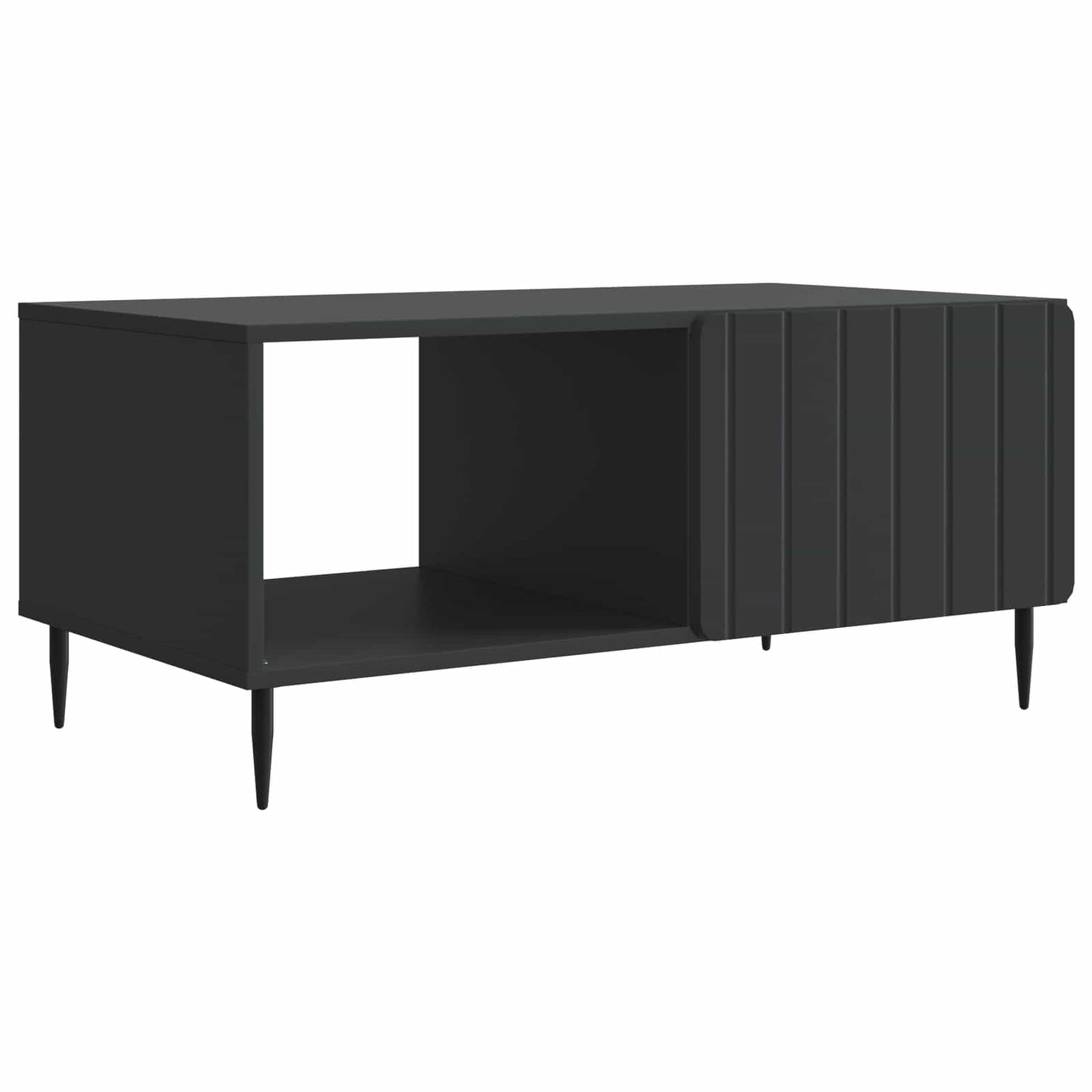 Tavolino da salotto Nero 90 x 50 x 40 cm Legno ingegnerizzato | homemem39