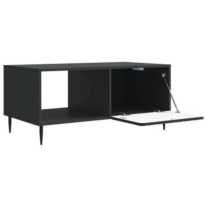 Tavolino da salotto Nero 90 x 50 x 40 cm Legno ingegnerizzato | homemem39