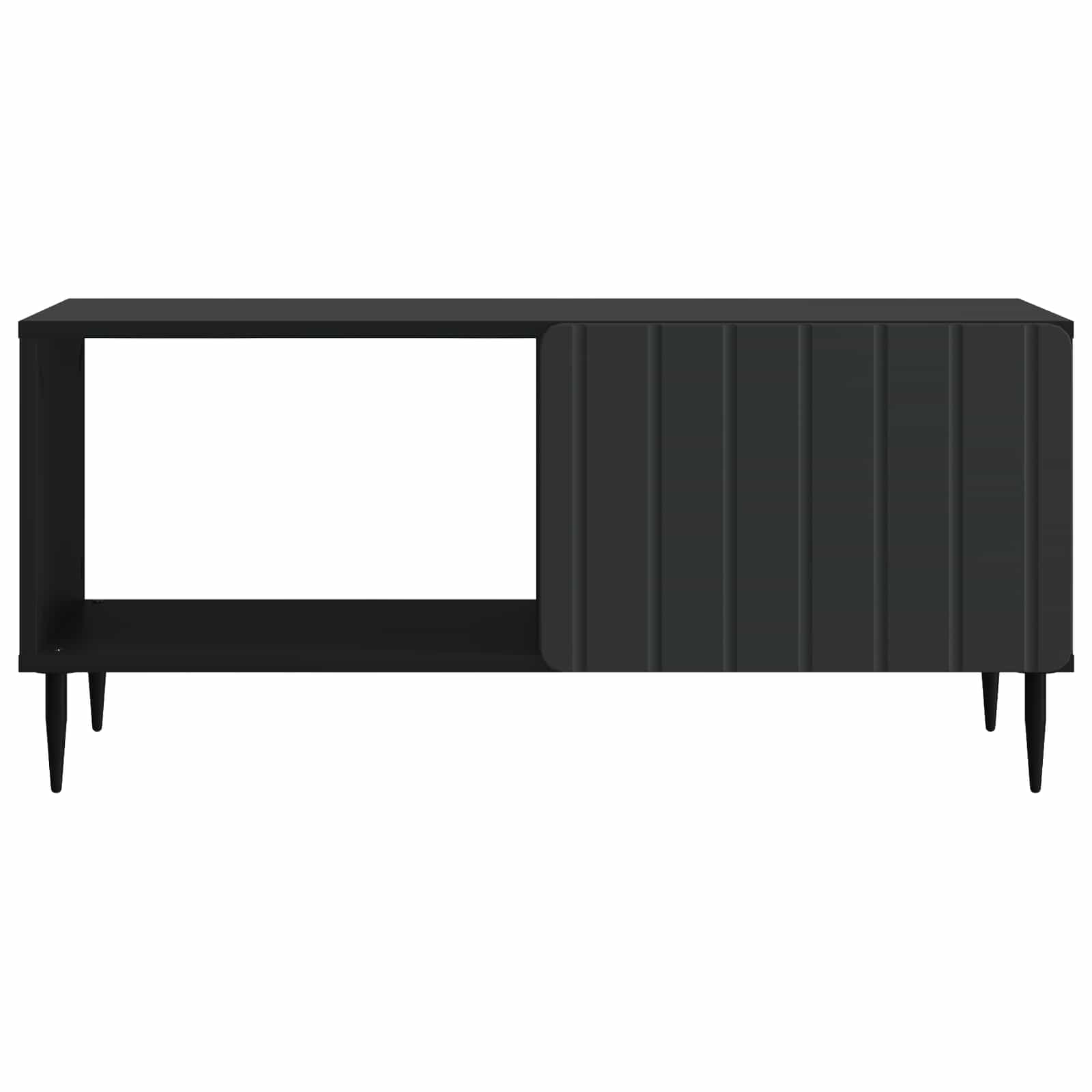 Tavolino da salotto Nero 90 x 50 x 40 cm Legno ingegnerizzato | homemem39