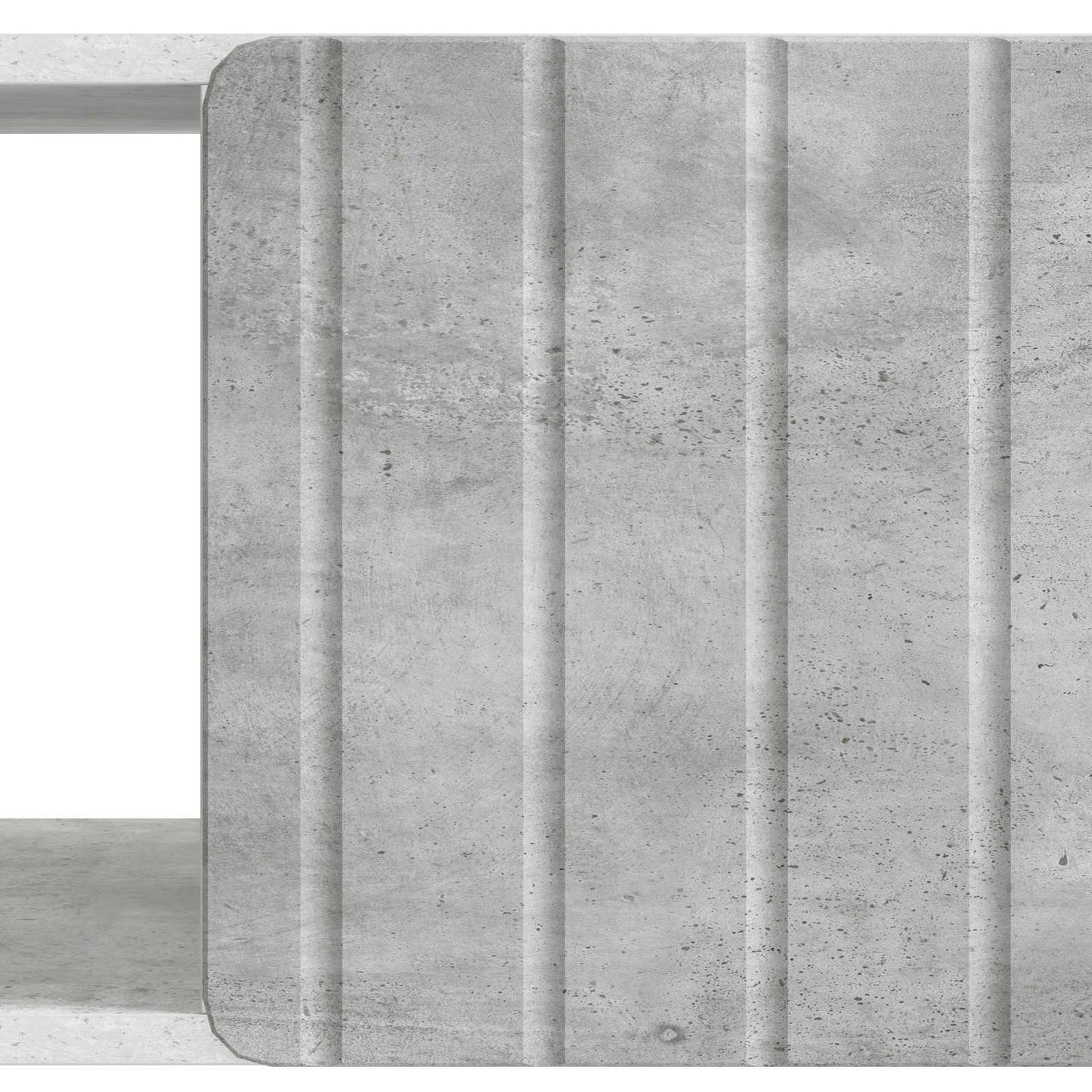Tavolino da salotto Grigio Cemento 90 x 50 x 40 cm | homemem39