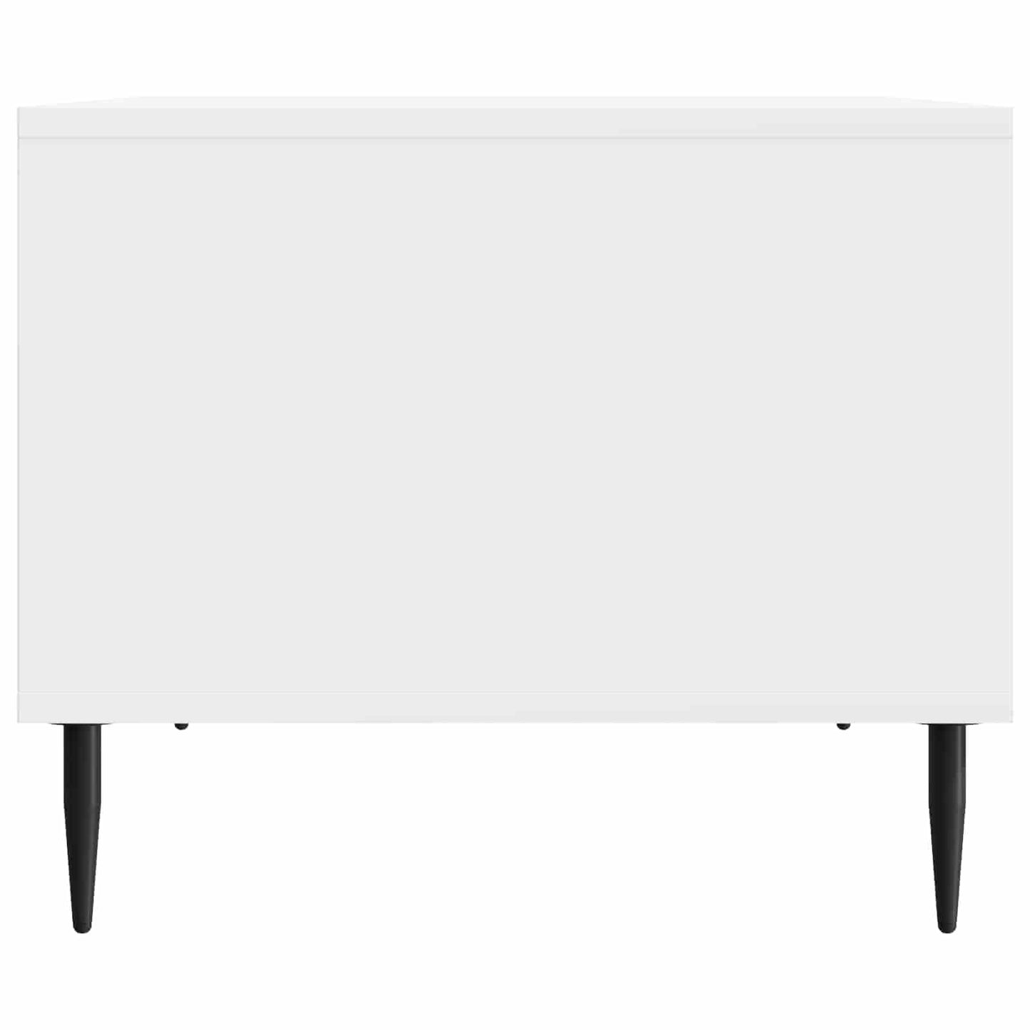 Tavolino da salotto Bianco Lucido 90 x 50 x 40 cm | homemem39