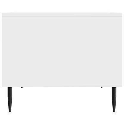 Tavolino da salotto Bianco Lucido 90 x 50 x 40 cm | homemem39