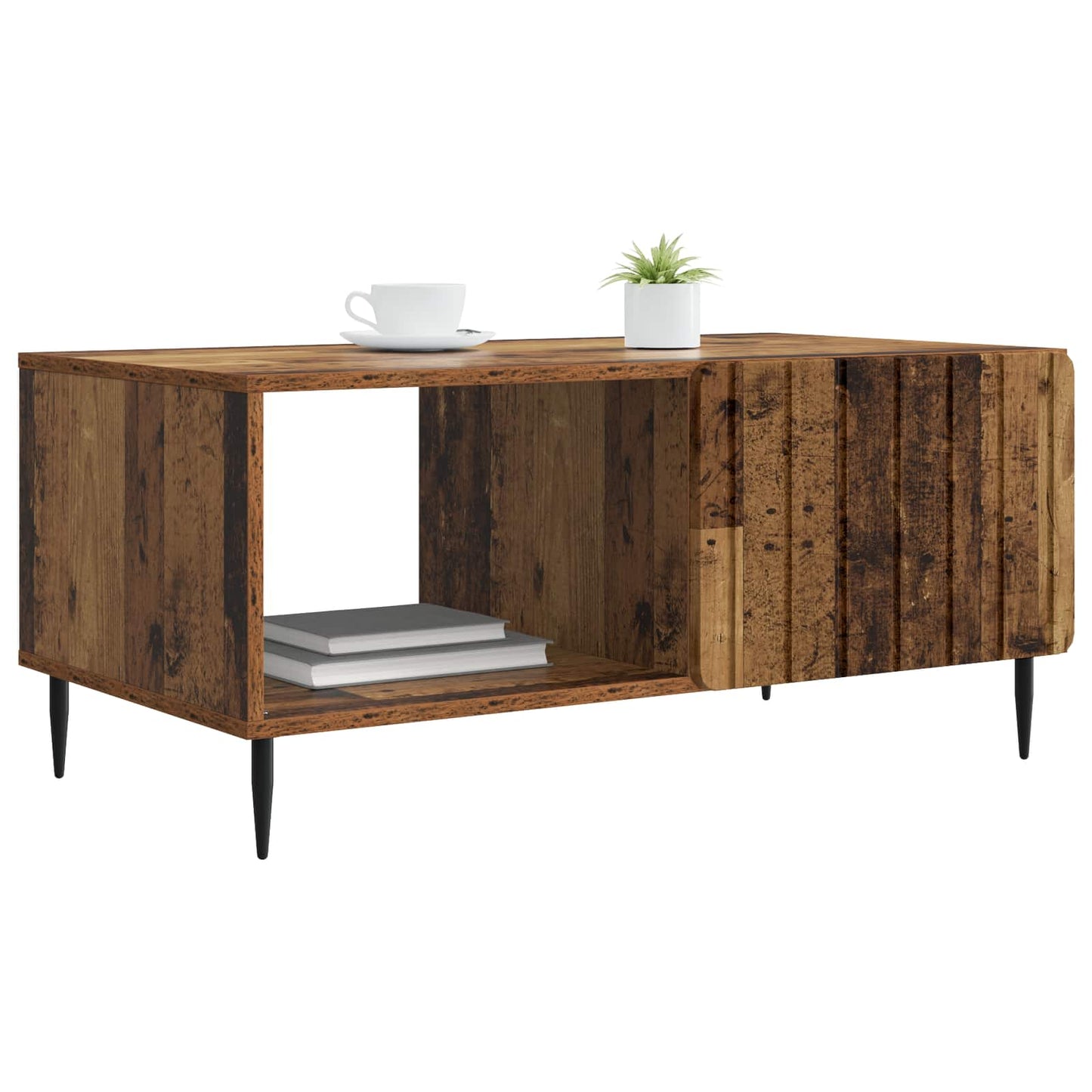 Tavolino da salotto Legno antico 90 x 50 x 40 cm | homemem39
