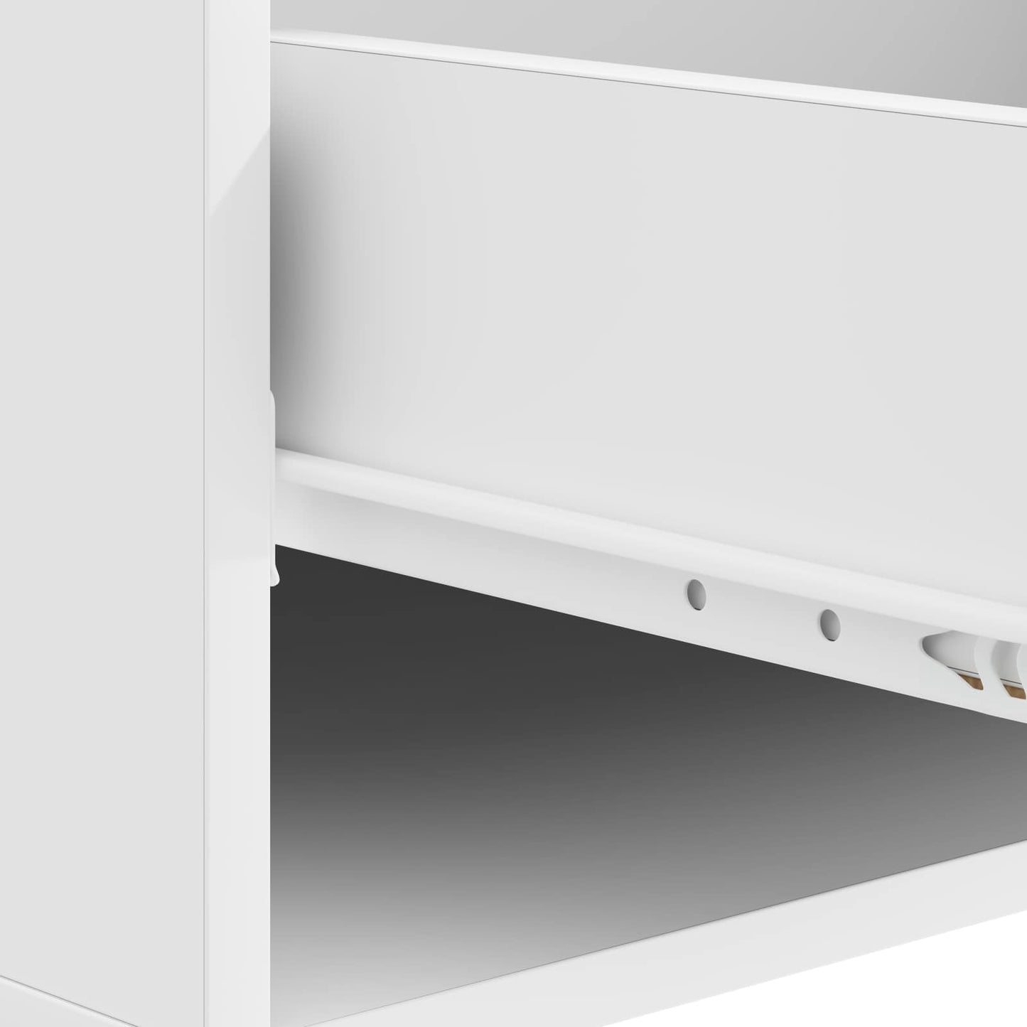 Tavolino da salotto Bianco 49 x 50 x 42 cm Legno ingegnerizzato | homemem39
