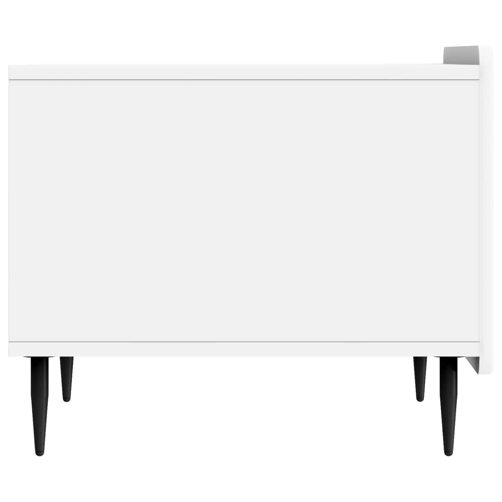 Tavolino da salotto Bianco 49 x 50 x 42 cm Legno ingegnerizzato | homemem39