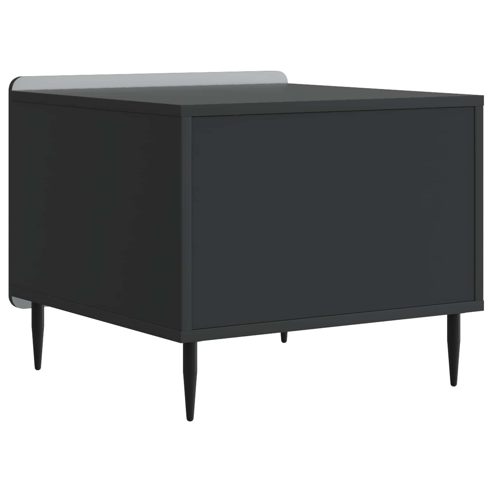 Tavolino da salotto Nero 49 x 50 x 42 cm Legno ingegnerizzato | homemem39