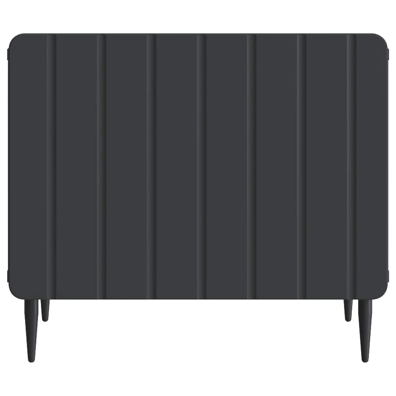 Tavolino da salotto Nero 49 x 50 x 42 cm Legno ingegnerizzato | homemem39