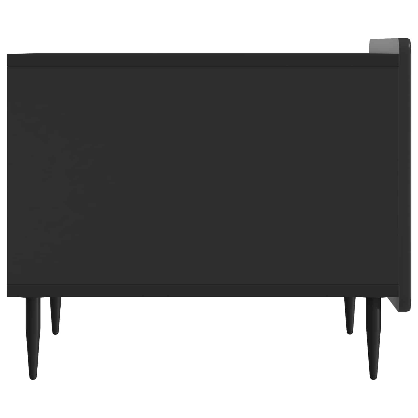 Tavolino da salotto Nero 49 x 50 x 42 cm Legno ingegnerizzato | homemem39