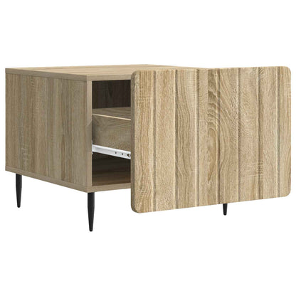 Tavolino da salotto con cassetto Rovere Sonoma 49 x 50 x 42 cm