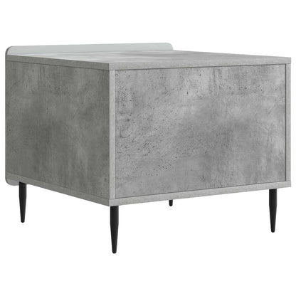 Tavolino da salotto con cassetto Grigio Cemento 49 x 50 x 42 cm | homemem39