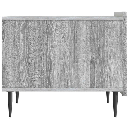 Tavolino da salotto con cassetto Grigio Sonoma 49 x 50 x 42 cm