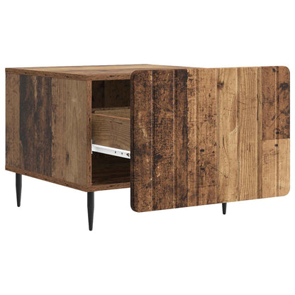 Tavolino da salotto con cassetto Legno antico 49 x 50 x 42 cm | homemem39