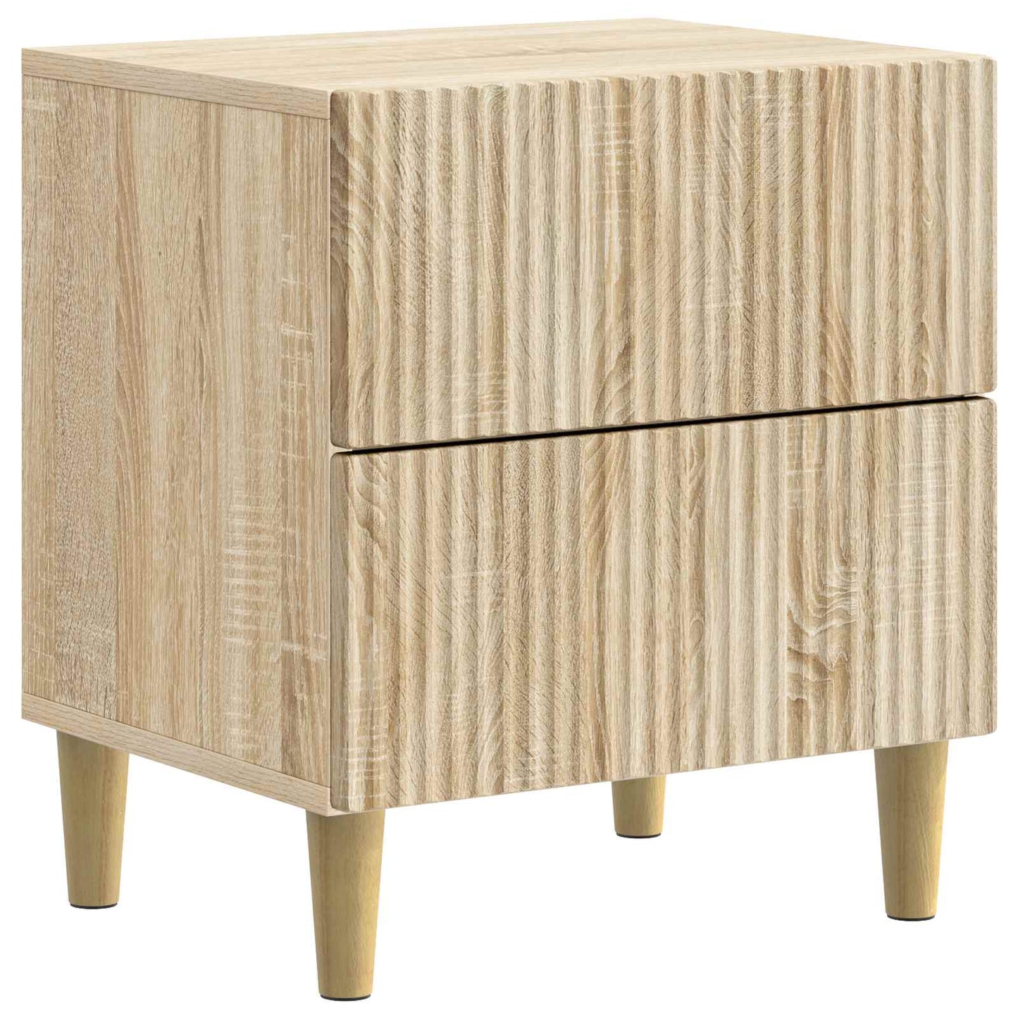 Armadio da Notte 2 pcs Rovere Sonoma 43 x 34,5 x 48 cm | homemem39