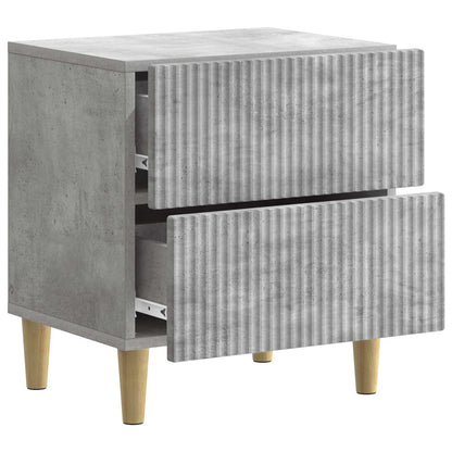 Armadio da Notte con cassetto Grigio Cemento 43 x 34,5 x 48 cm | homemem39