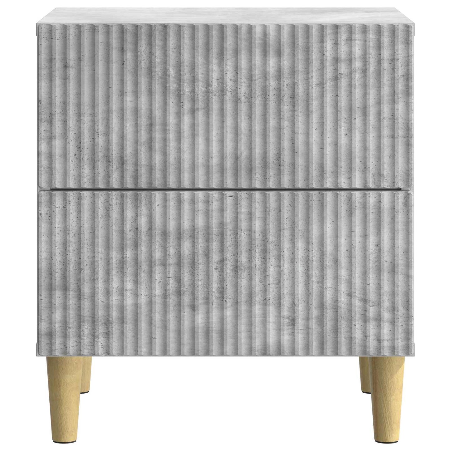 Armadio da Notte con cassetto Grigio Cemento 43 x 34,5 x 48 cm | homemem39