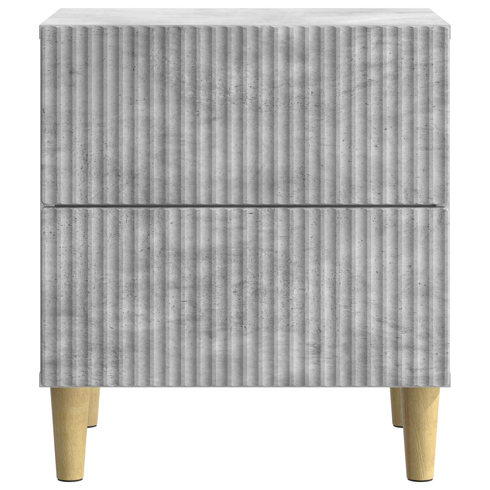 Armadio da Notte con cassetto Grigio Cemento 43 x 34,5 x 48 cm | homemem39