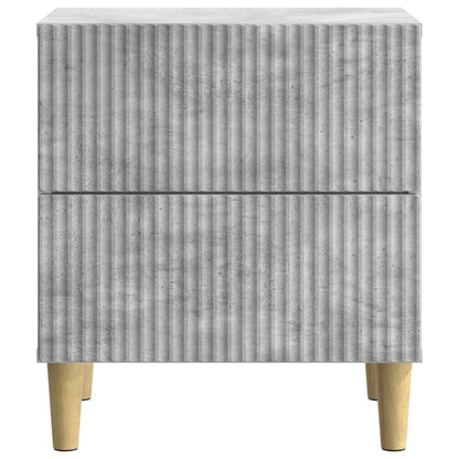Armadio da Notte con cassetto Grigio Cemento 43 x 34,5 x 48 cm | homemem39
