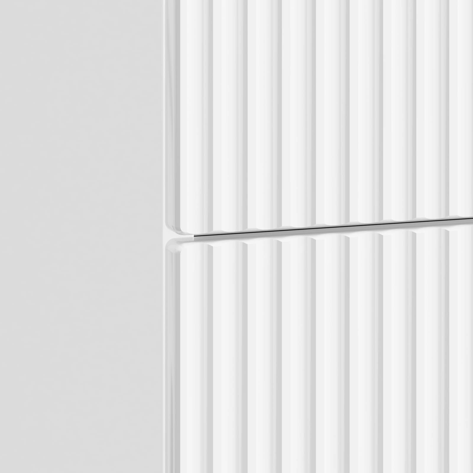 Armadio da Notte 2 pcs Bianco Lucido 43 x 34,5 x 48 cm | homemem39