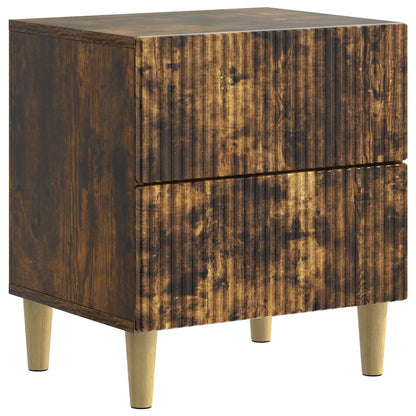 Armadio da Notte Rovere Fumo 43 x 34,5 x 48 cm | homemem39