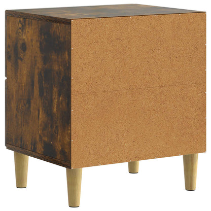 Armadio da Notte Rovere Fumo 43 x 34,5 x 48 cm | homemem39