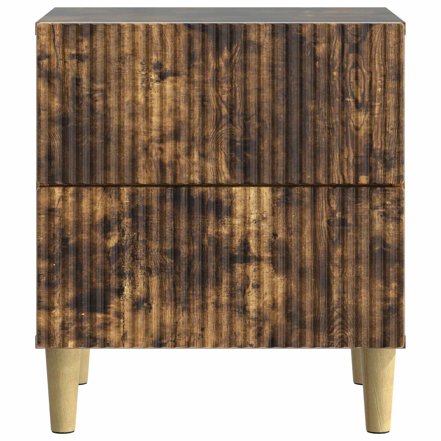 Armadio da Notte Rovere Fumo 43 x 34,5 x 48 cm | homemem39