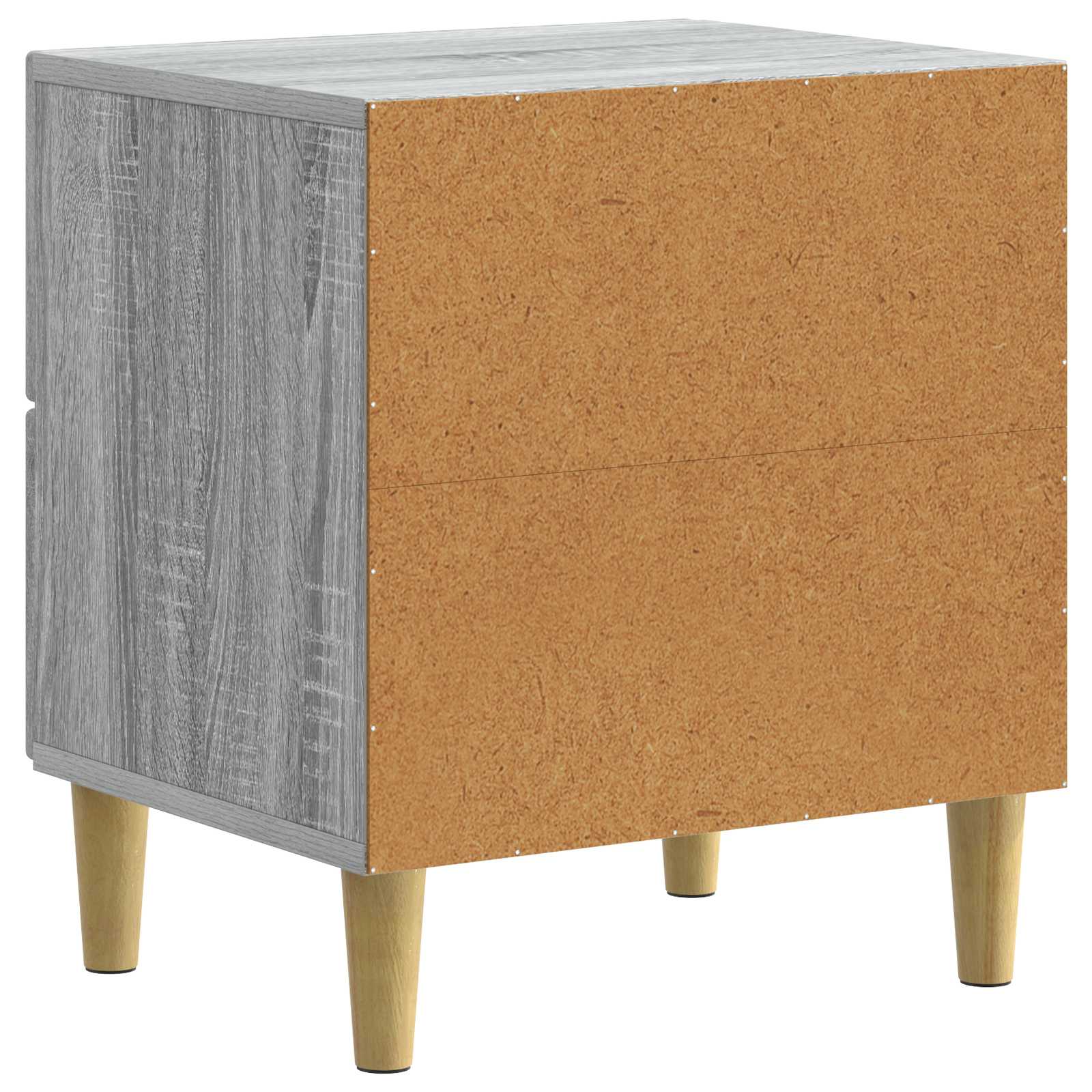 Armadio da Notte 2 pcs Grigio Sonoma 43 x 34,5 x 48 cm | homemem39
