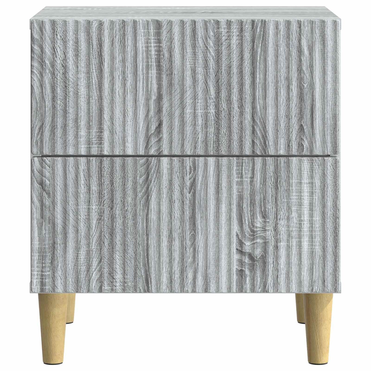 Armadio da Notte 2 pcs Grigio Sonoma 43 x 34,5 x 48 cm | homemem39