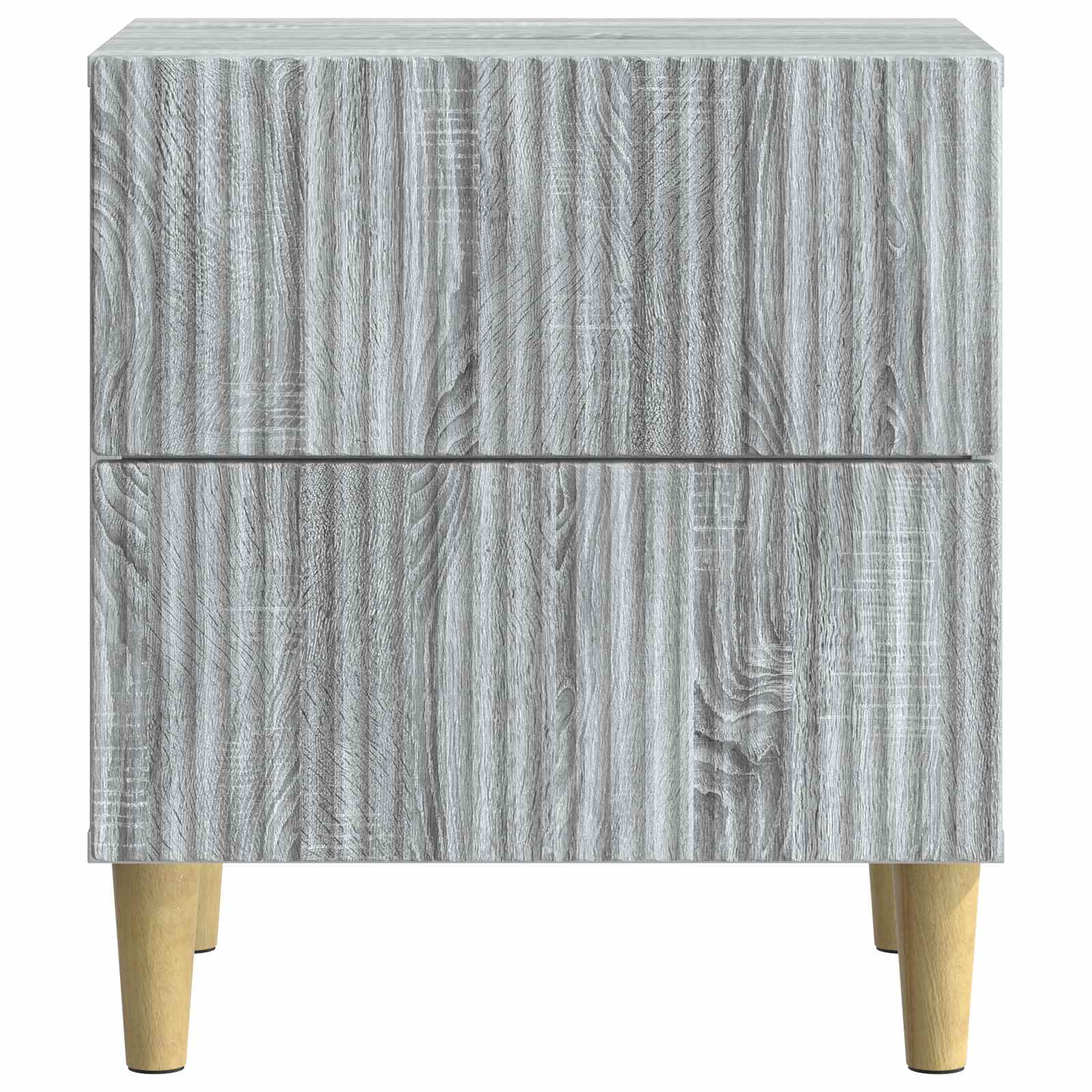 Armadio da Notte 2 pcs Grigio Sonoma 43 x 34,5 x 48 cm | homemem39