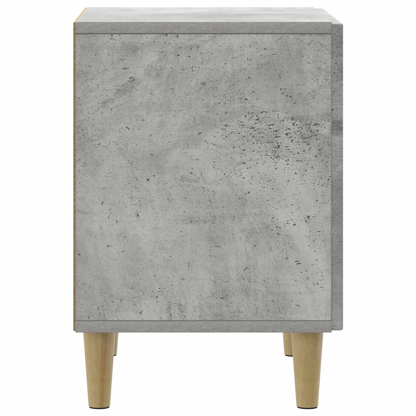 Armadio da Notte Grigio Cemento 43 x 34,5 x 50 cm | homemem39