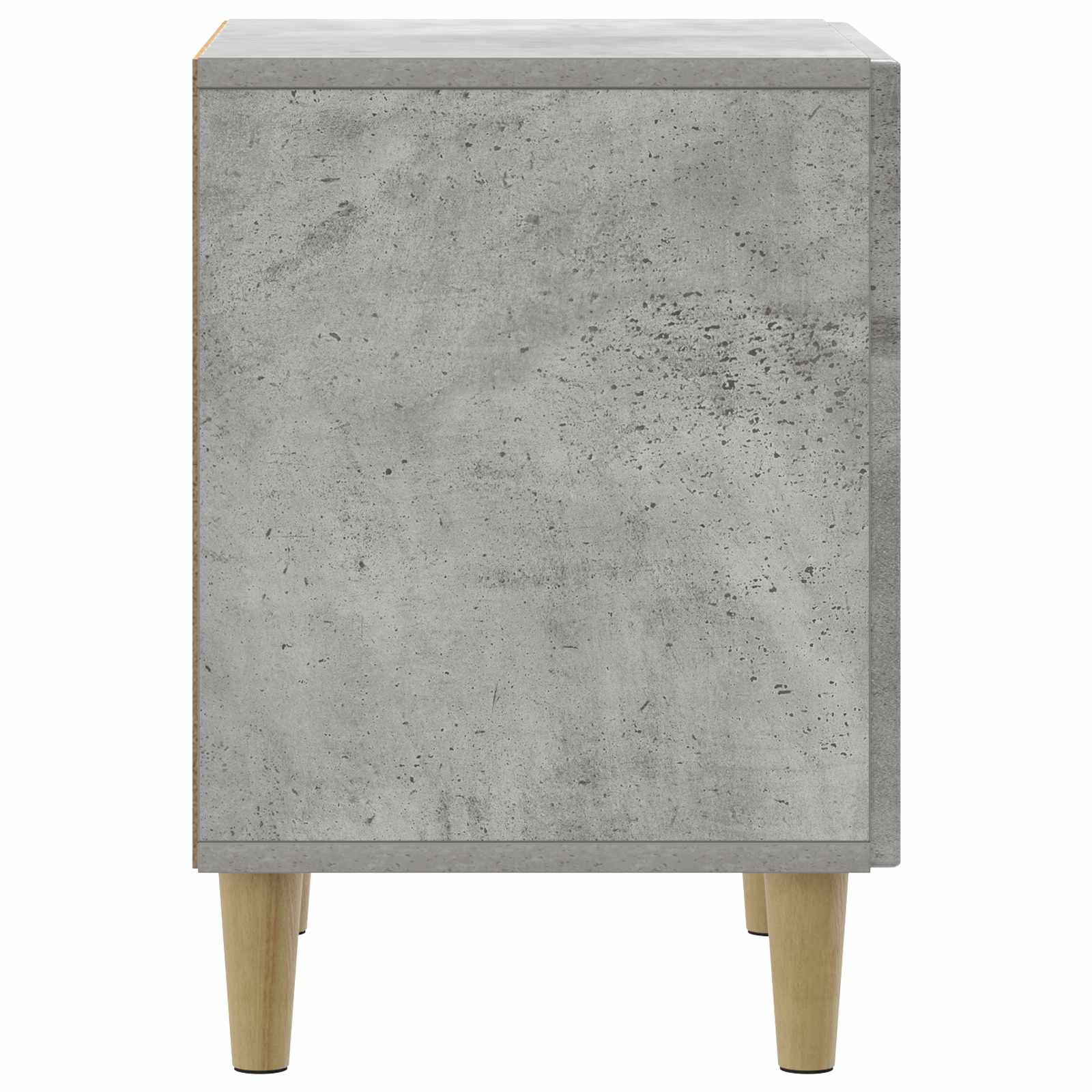 Armadio da Notte Grigio Cemento 43 x 34,5 x 50 cm | homemem39