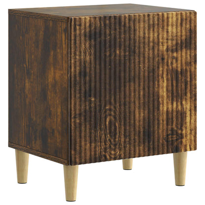 Armadio da Notte Rovere Fumo 43 x 34,5 x 50 cm | homemem39