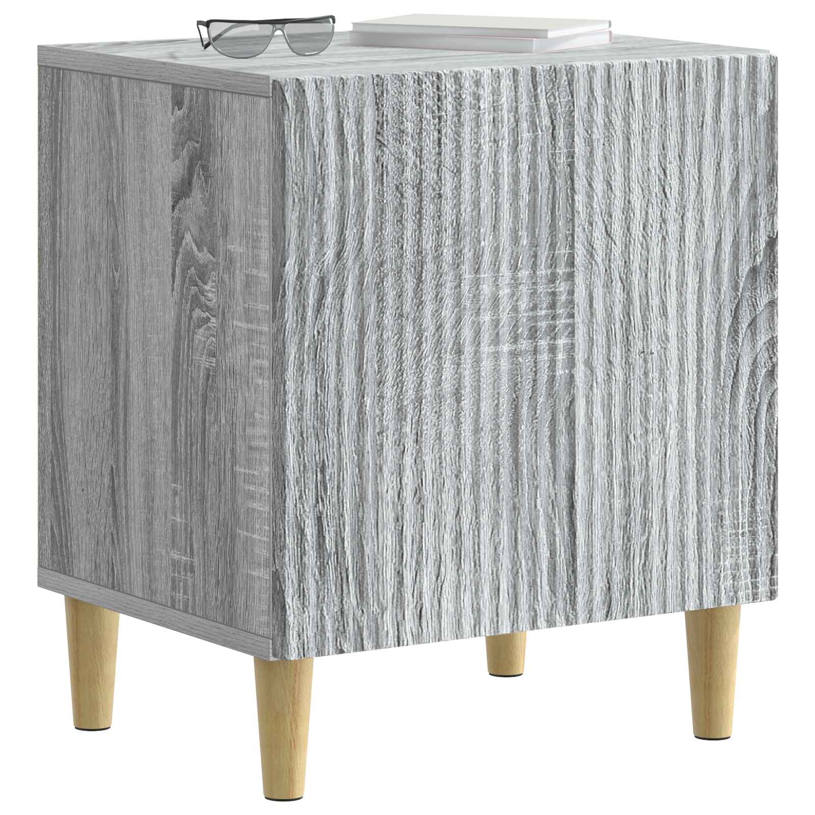 Armadio da Notte Grigio Sonoma 43 x 34,5 x 50 cm | homemem39