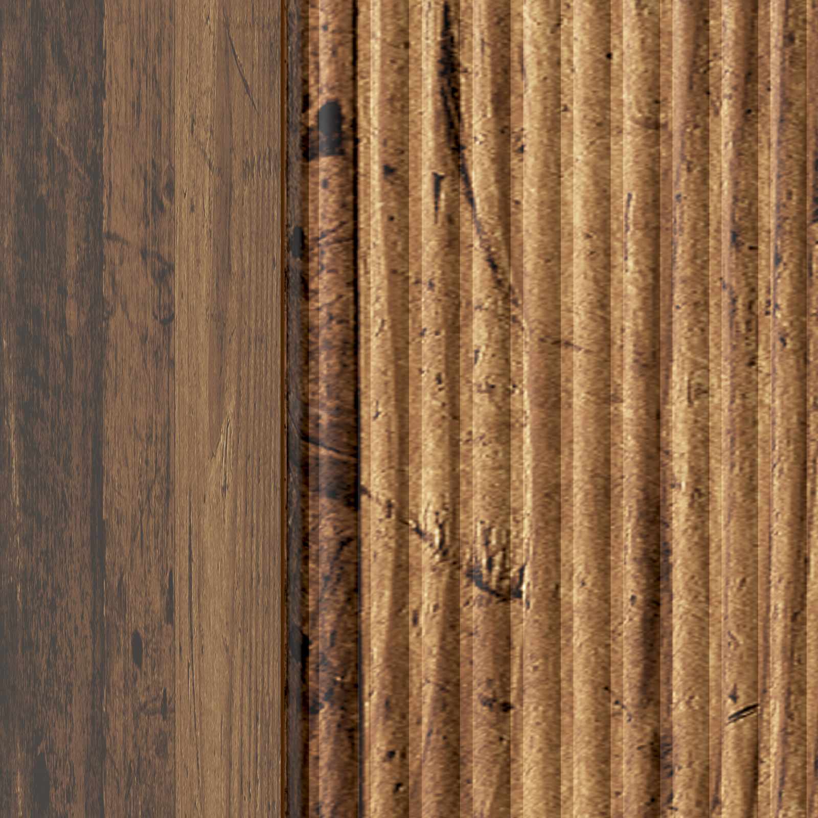 Armadio da Notte Legno antico 43 x 34,5 x 50 cm | homemem39