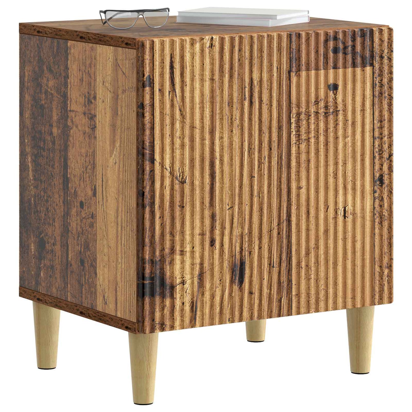 Armadio da Notte Legno antico 43 x 34,5 x 50 cm