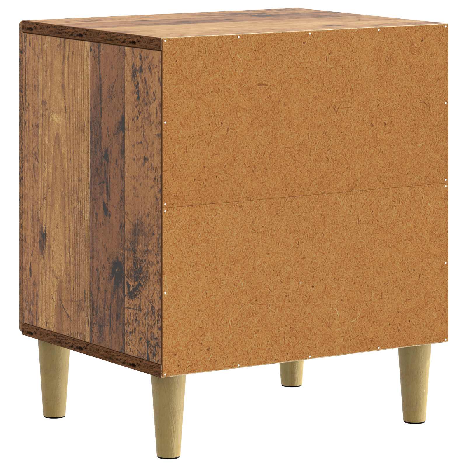 Armadio da Notte 2 pcs Legno antico 43 x 34,5 x 50 cm | homemem39