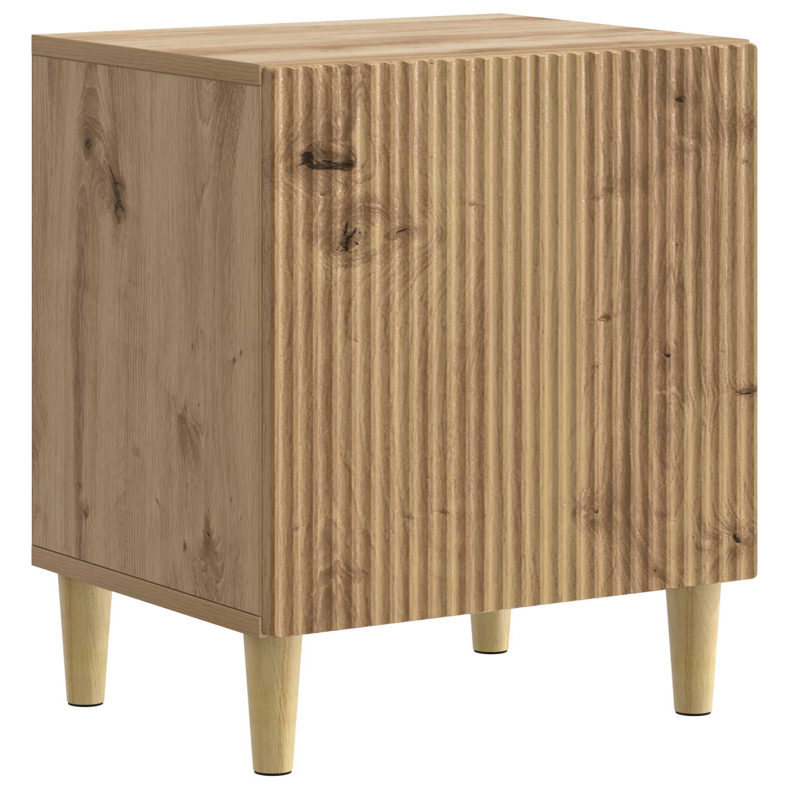 Armadio da Notte 2 pz Rovere Artigianale 43 x 34,5 x 50 cm | homemem39