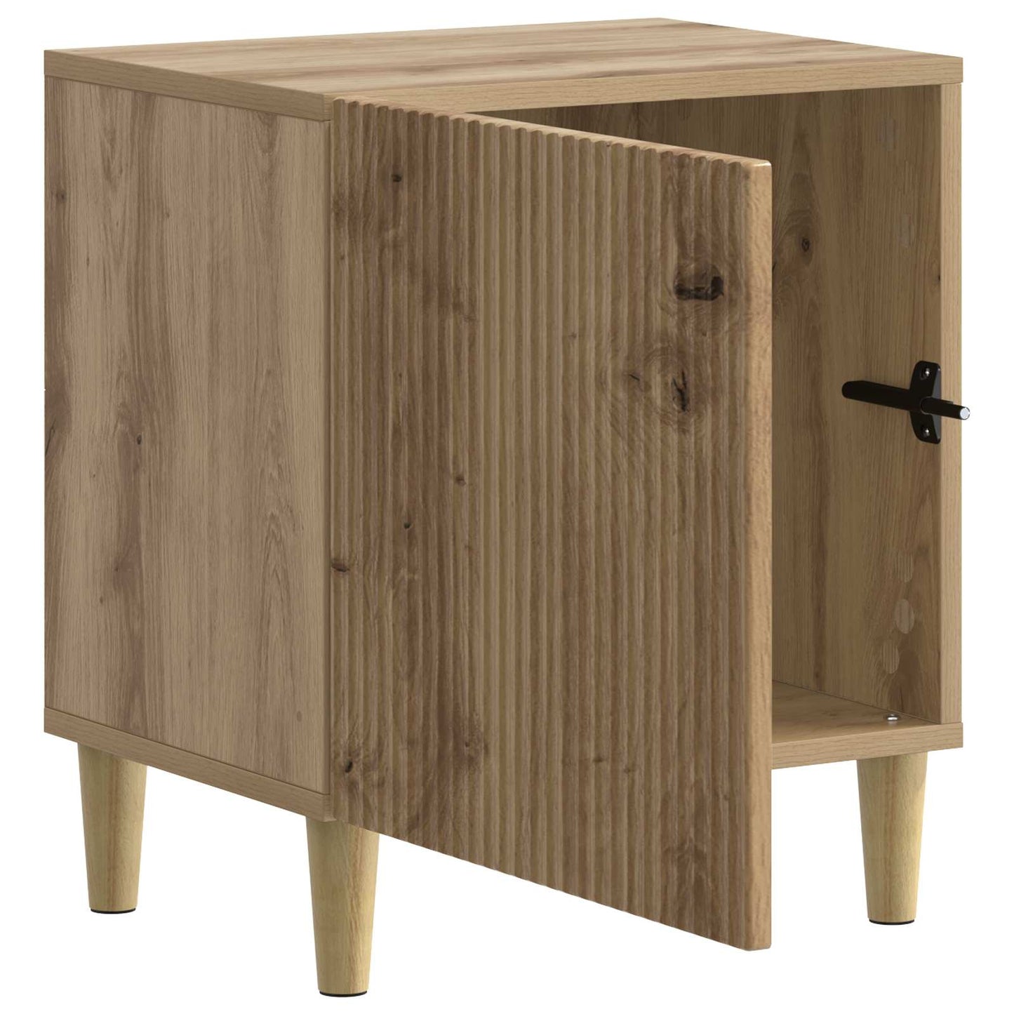 Armadio da Notte 2 pz Rovere Artigianale 43 x 34,5 x 50 cm | homemem39
