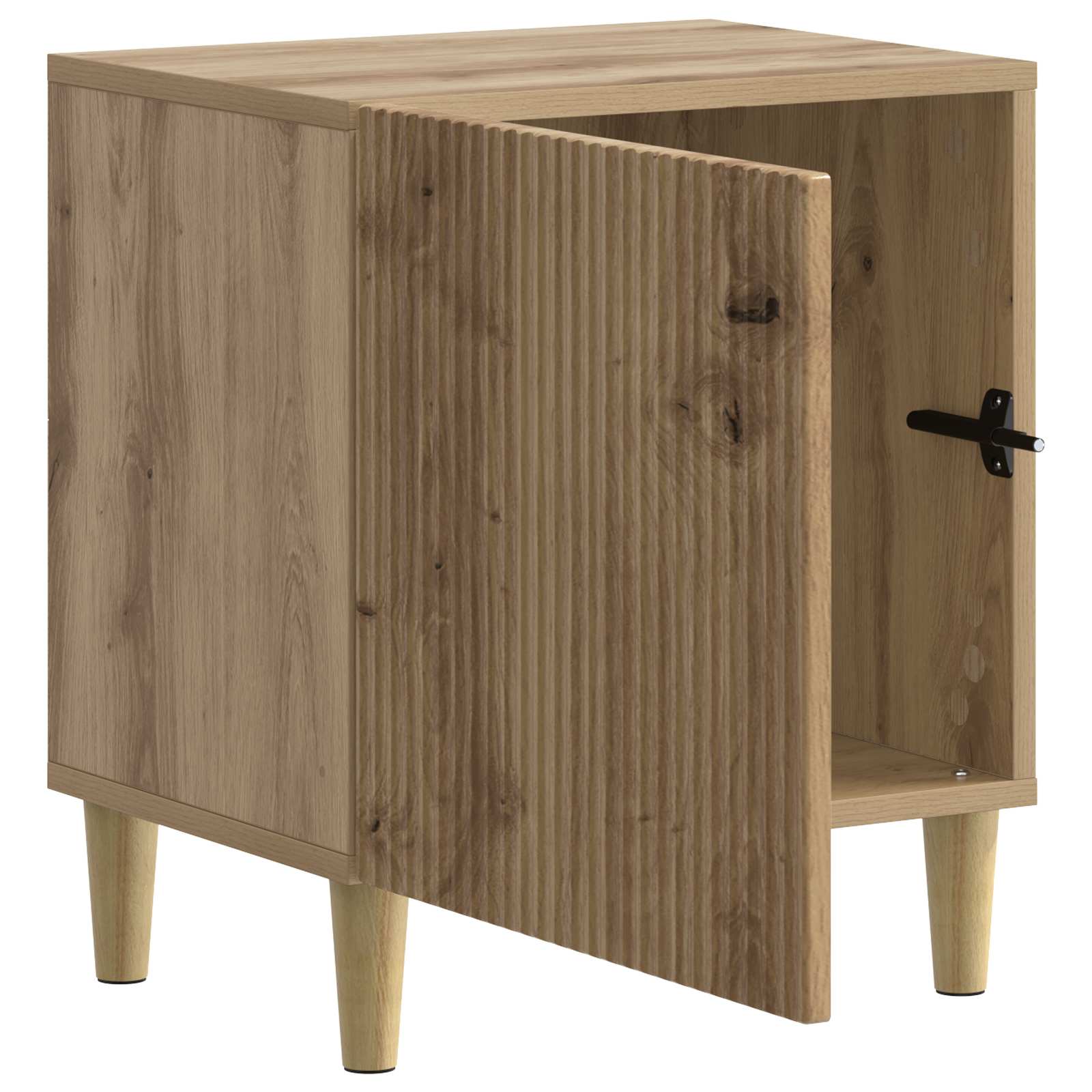Armadio da Notte 2 pz Rovere Artigianale 43 x 34,5 x 50 cm | homemem39