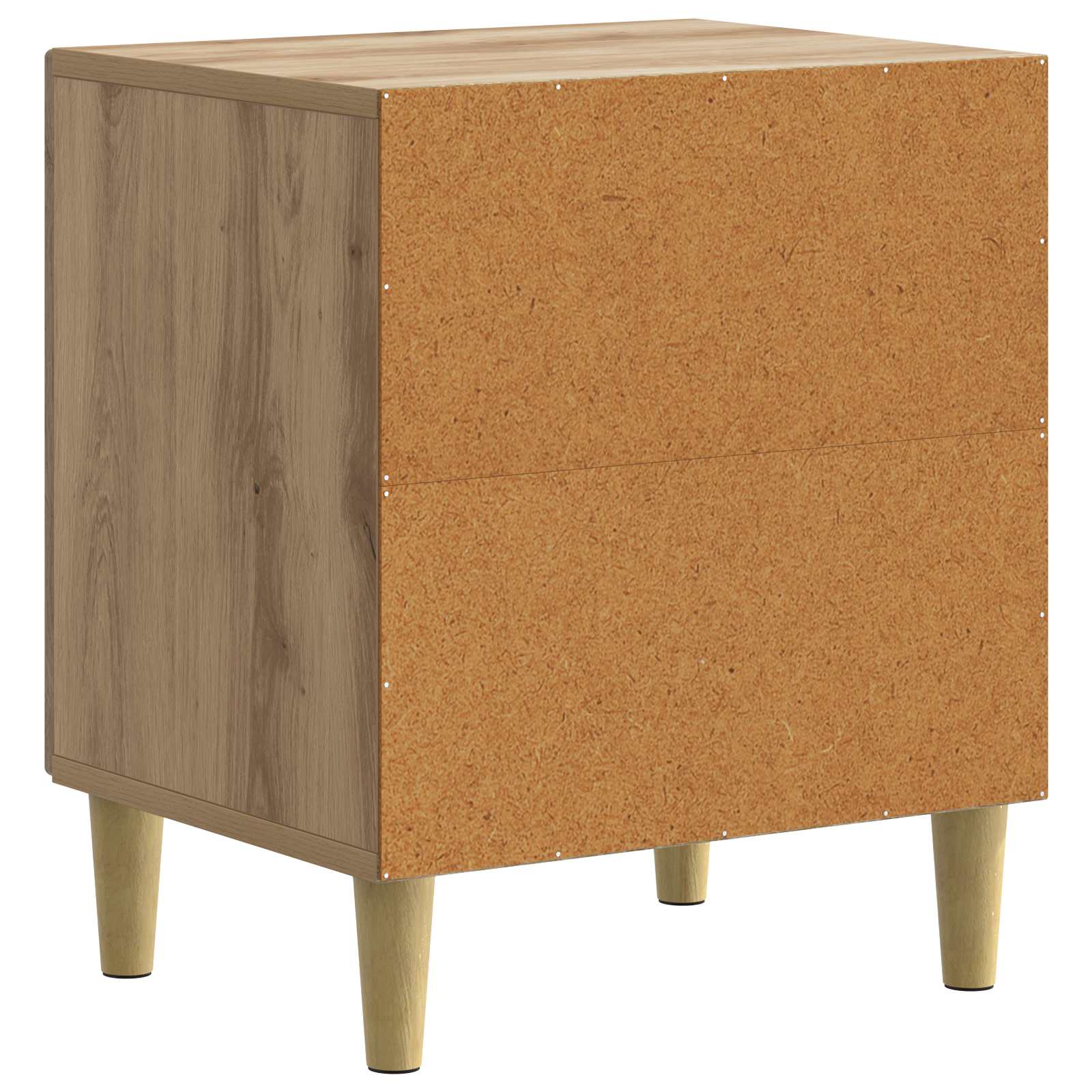 Armadio da Notte 2 pz Rovere Artigianale 43 x 34,5 x 50 cm | homemem39