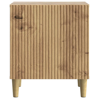Armadio da Notte 2 pz Rovere Artigianale 43 x 34,5 x 50 cm | homemem39