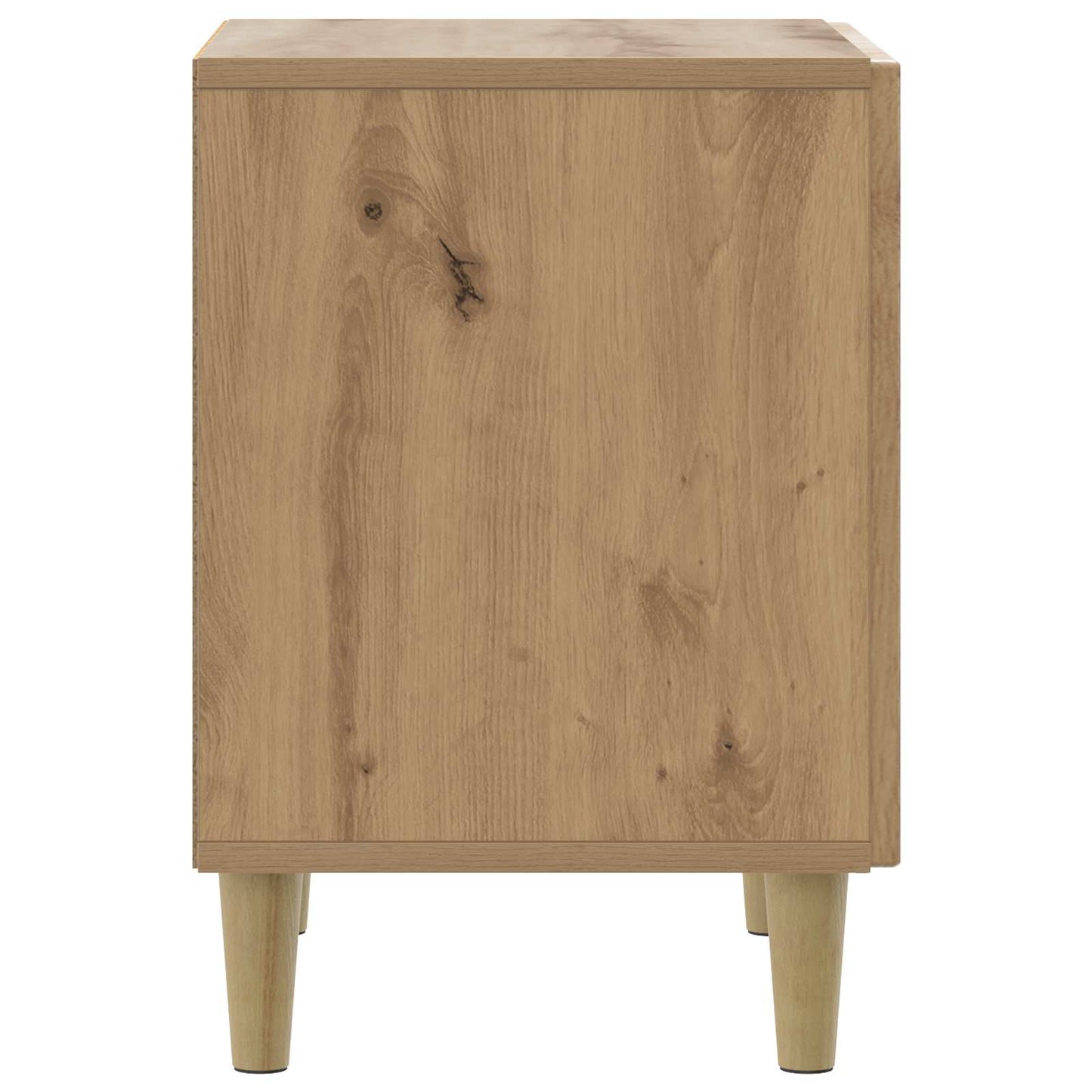 Armadio da Notte 2 pz Rovere Artigianale 43 x 34,5 x 50 cm | homemem39