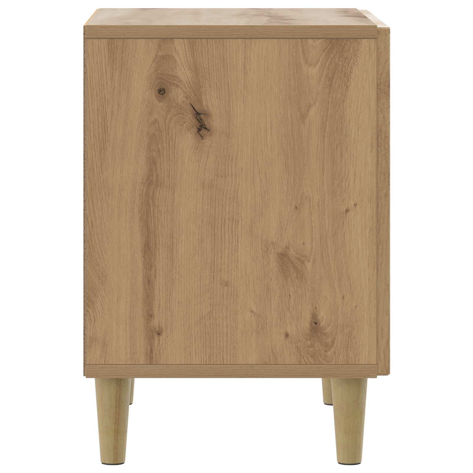 Armadio da Notte 2 pz Rovere Artigianale 43 x 34,5 x 50 cm | homemem39