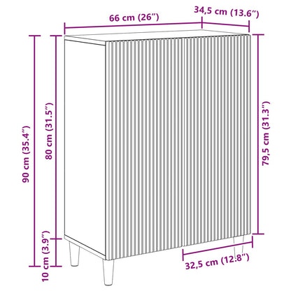 Credenza Rovere Artigianale 66 x 34,5 x 90 cm | homemem39