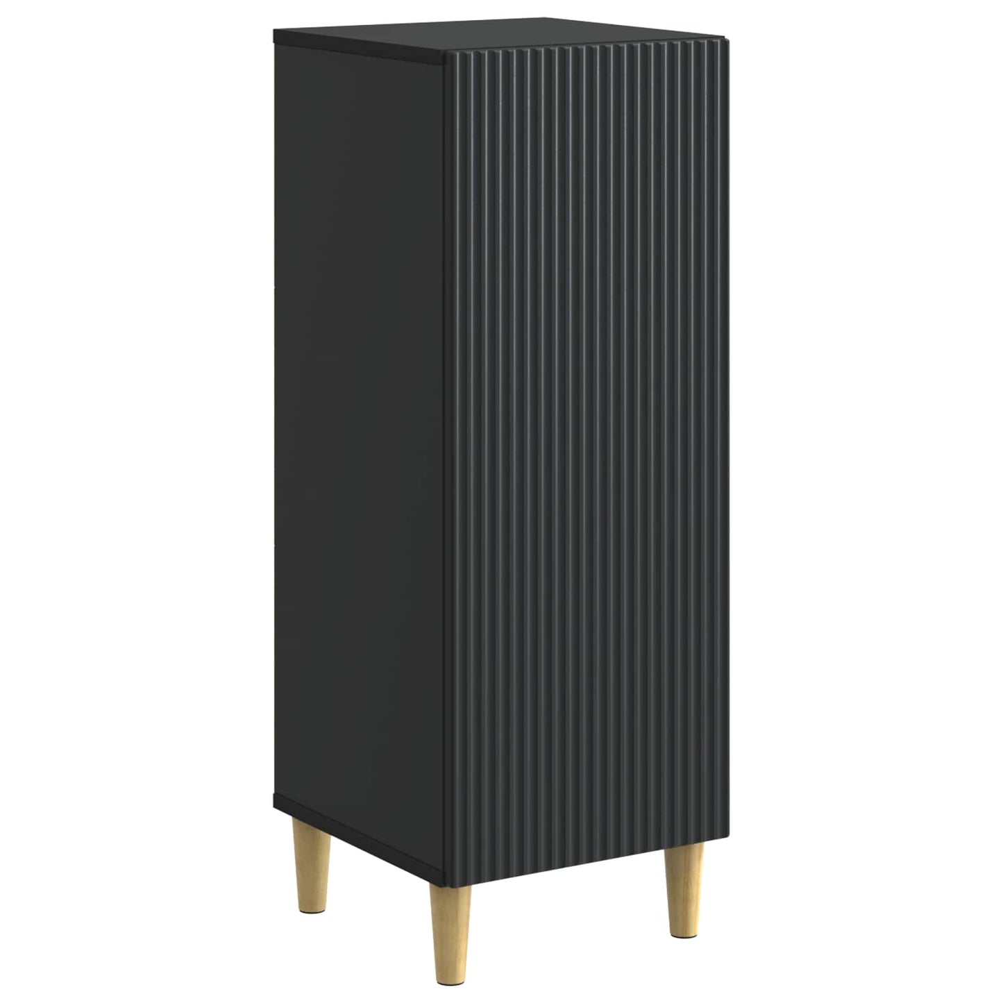 Credenza Nero 33 x 34,5 x 90 cm Legno ingegnerizzato