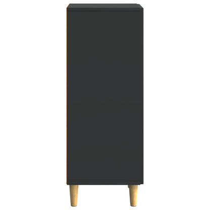 Credenza Nero 33 x 34,5 x 90 cm Legno ingegnerizzato