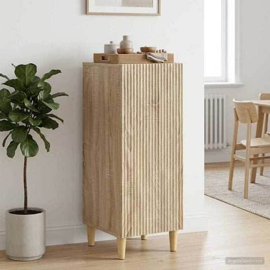Credenza Rovere Sonoma 33 x 34,5 x 90 cm Legno ingegnerizzato