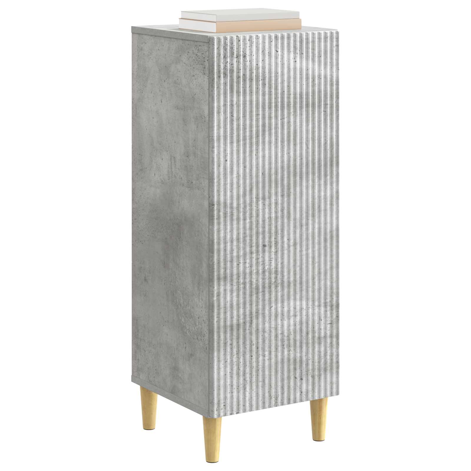 Credenza Grigio Cemento 33 x 34,5 x 90 cm Legno ingegnerizzato | homemem39
