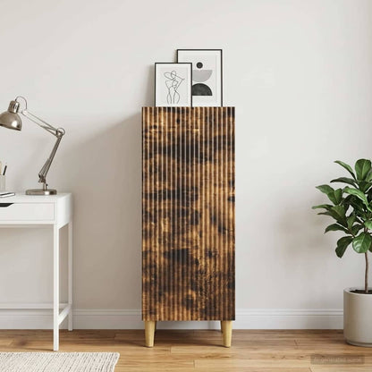 Credenza Rovere Fumo 33 x 34,5 x 90 cm Legno ingegnerizzato