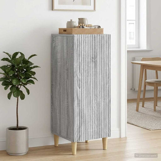 Credenza Grigio Sonoma 33 x 34,5 x 90 cm Legno ingegnerizzato