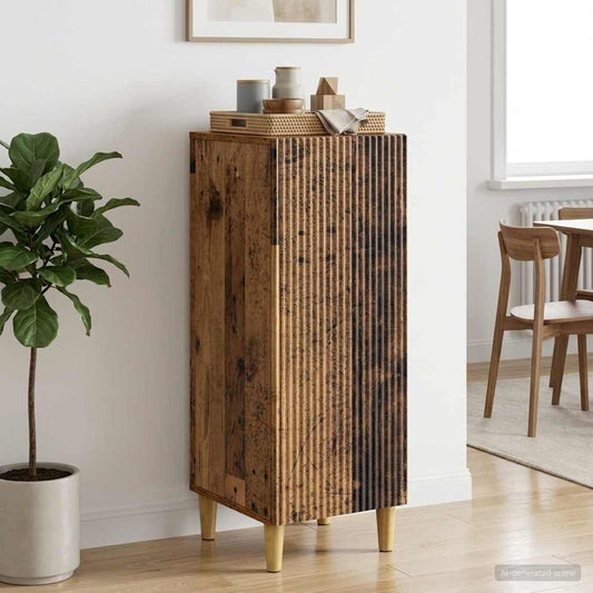 Credenza Legno antico 33 x 34,5 x 90 cm Legno ingegnerizzato